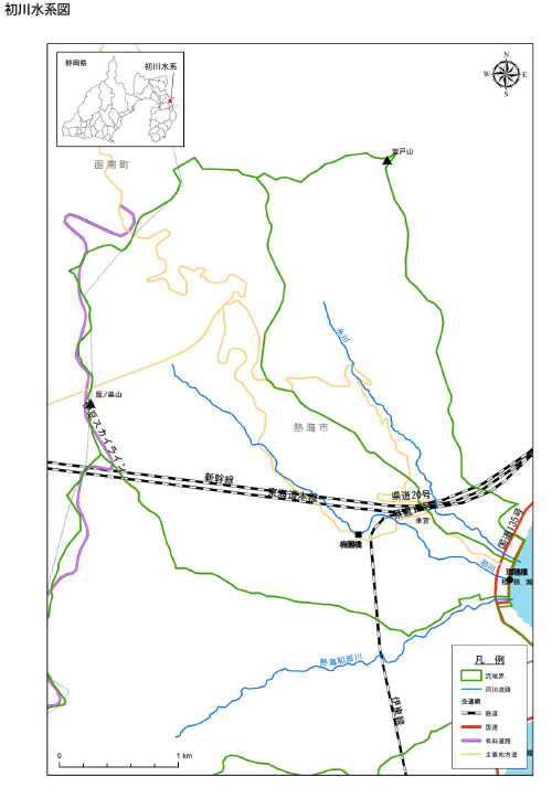 初川水系図
