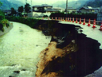 平成2年8月9日､10日撮影の浸水被害状況写真2