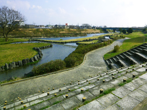 馬込川上島緑地の写真