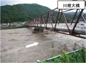 平成23年９月台風15号洪水の状況
