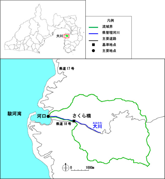 大川水系図
