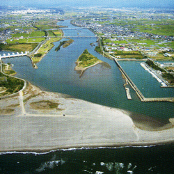 太田川河口の写真