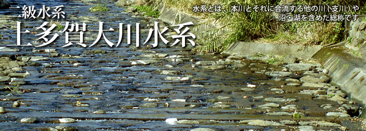 上多賀大川水系のホームページです