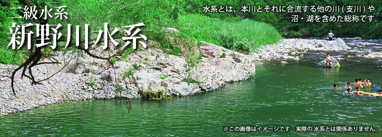 新野川水系のホームページです