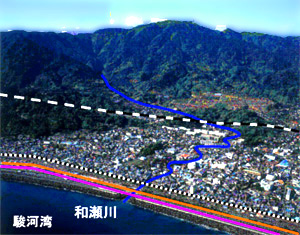和瀬川流域全景の画像