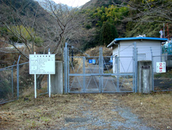 桜ノ沢川取水地点の画像